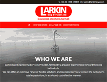 Tablet Screenshot of larkineng.com